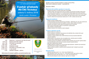 O pohár předsedy MO ČRS Těchobuz 2018